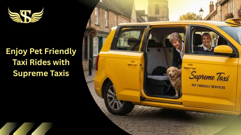Enjoy Pet Friendly Taxi Rides with Supreme Taxis 1 Pet Friendly Taxi