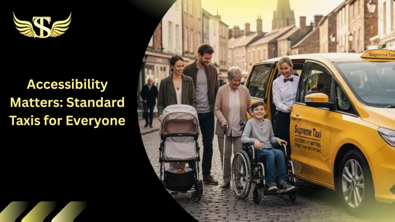 Accessibility Matters: Standard Taxis for Everyone 1 Accessibility Matters Standard Taxis