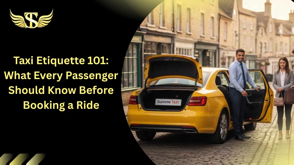 Taxi Etiquette